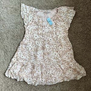 NWT loft pink floral dress. Size XS petit. Never worn, no flaws.
